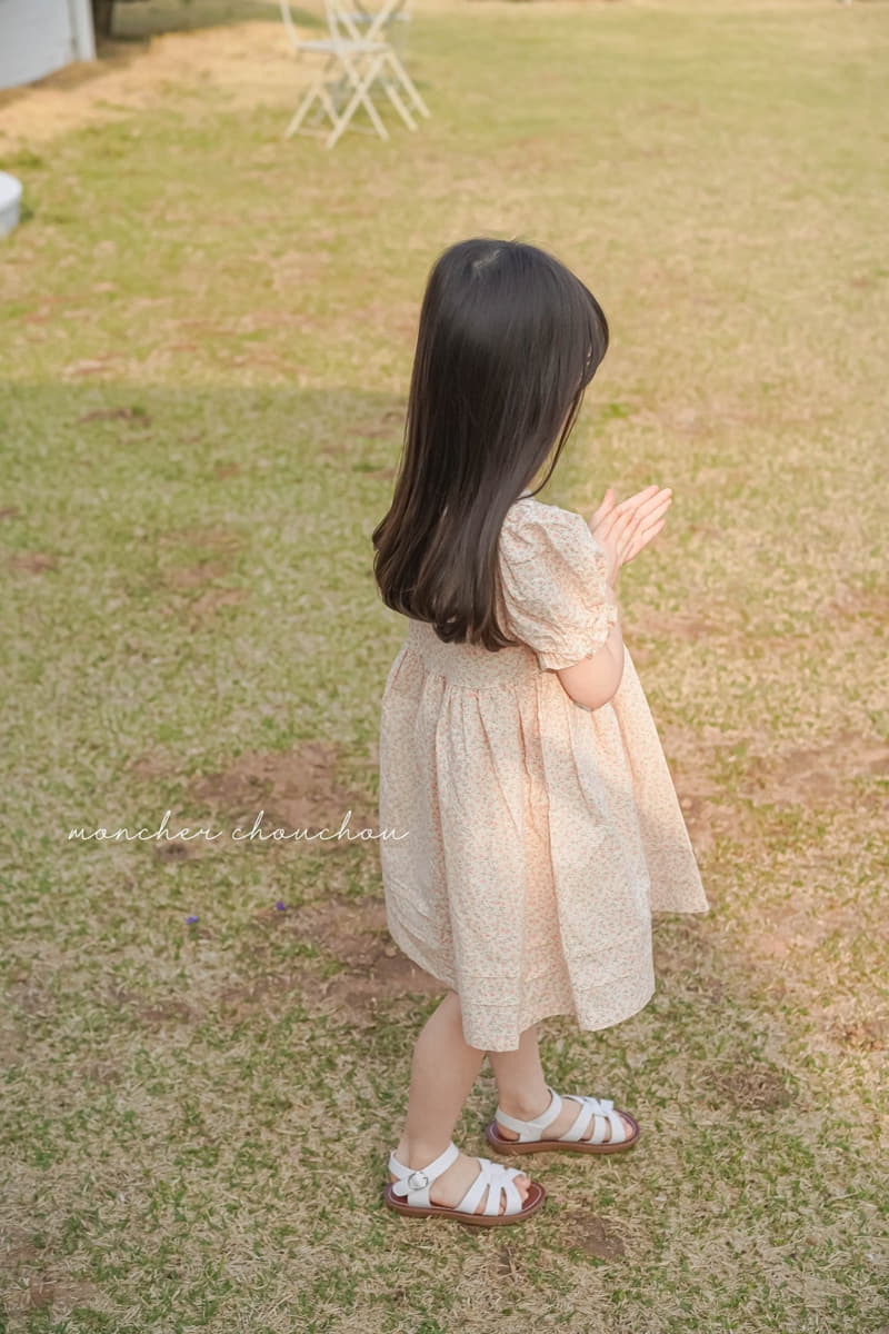 Moncher Chouchou - Korean Children Fashion - #childrensboutique - Balloon Lace One-piece - 7