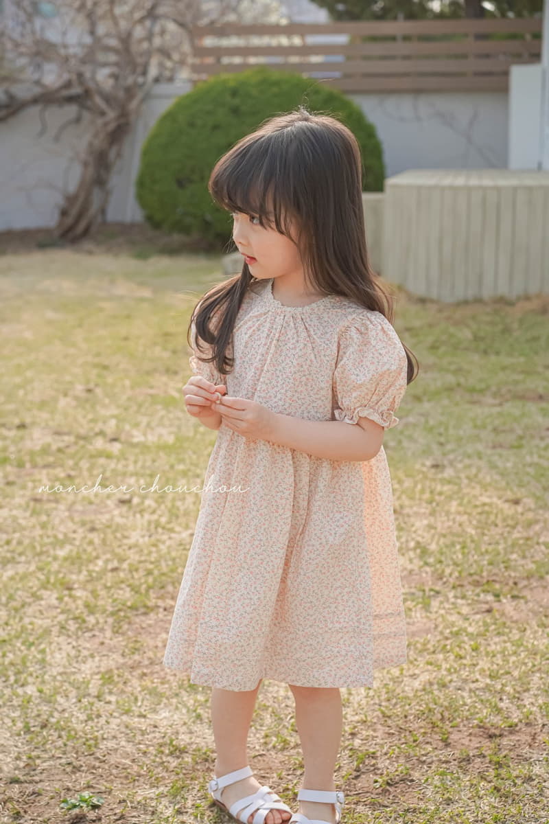 Moncher Chouchou - Korean Children Fashion - #discoveringself - Balloon Lace One-piece - 9