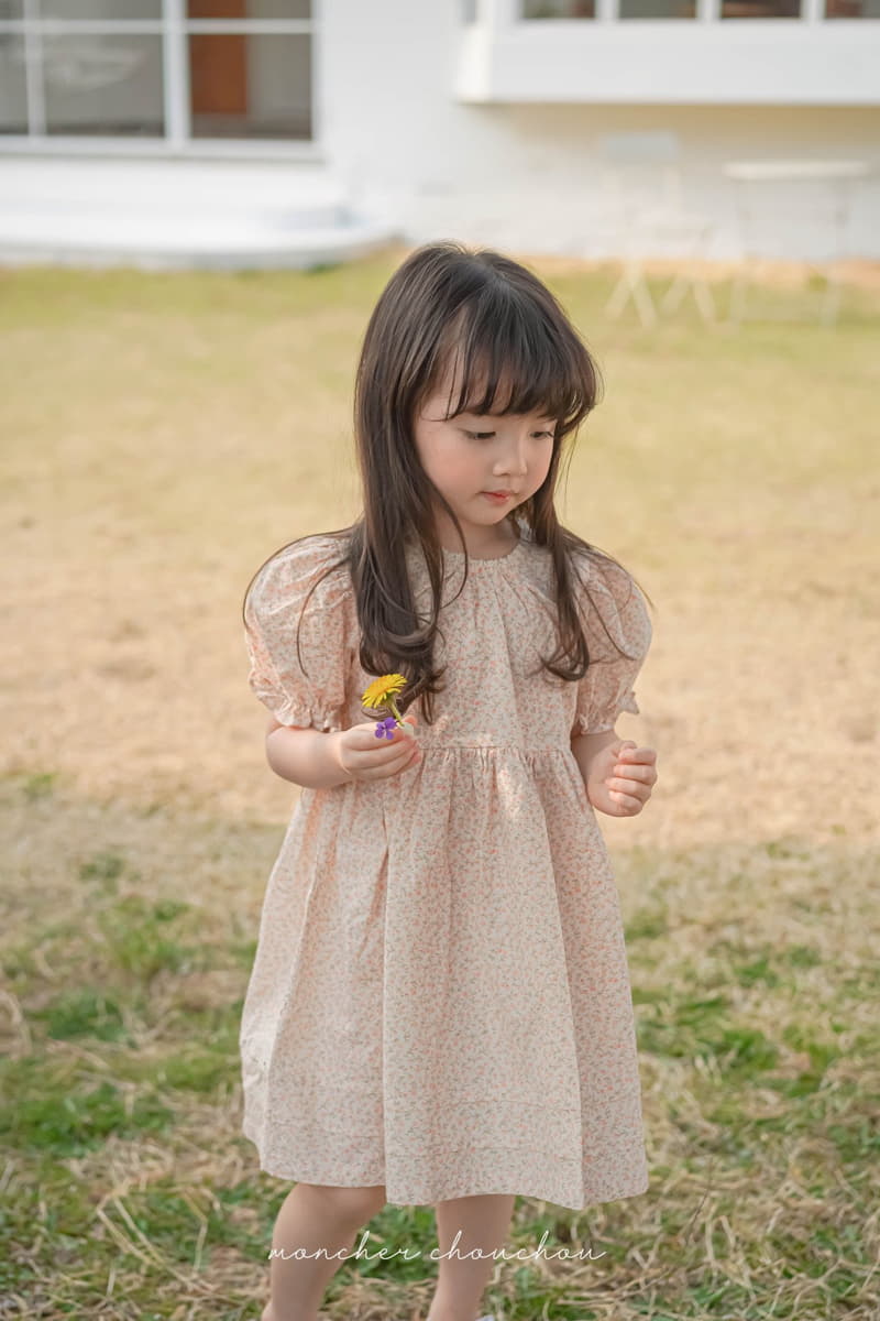 Moncher Chouchou - Korean Children Fashion - #kidsshorts - Balloon Lace One-piece - 11