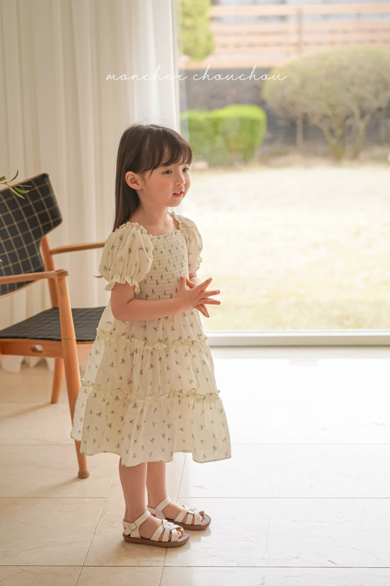 Moncher Chouchou - Korean Children Fashion - #toddlerclothing - Princess One-piece - 4