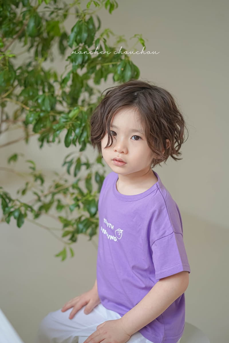 Moncher Chouchou - Korean Children Fashion - #prettylittlegirls - Everything Tee - 4