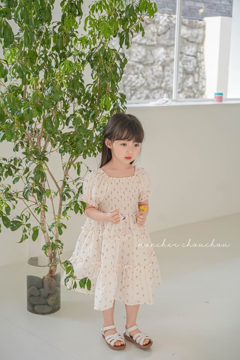 Moncher Chouchou - Korean Children Fashion - #toddlerclothing - Princess One-piece - 3