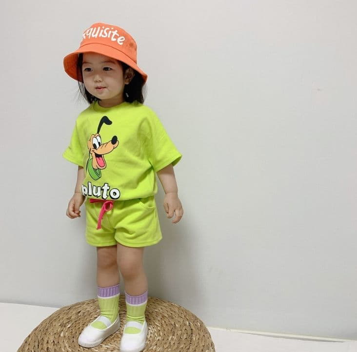 Moran - Korean Baby Fashion - #babyboutique - Picnic Top Bottom Set - 3