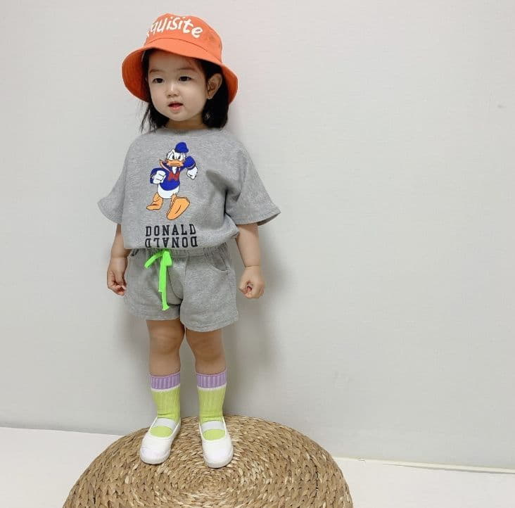 Moran - Korean Baby Fashion - #babyclothing - Picnic Top Bottom Set - 5