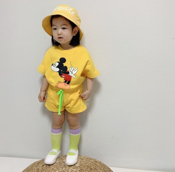 Moran - Korean Baby Fashion - #babyootd - Picnic Top Bottom Set - 11