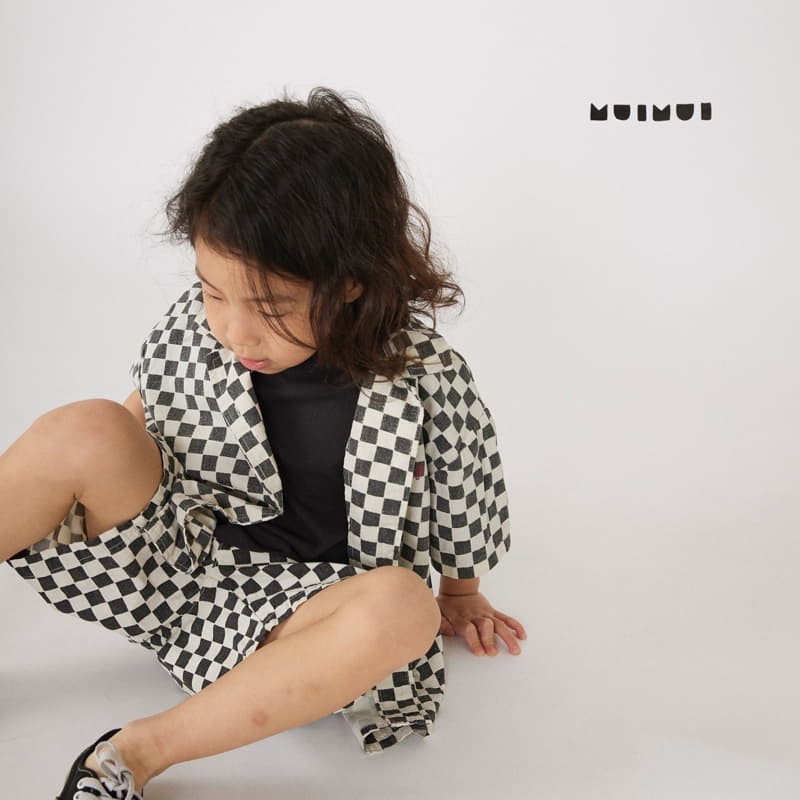 Mui Mui - Korean Children Fashion - #Kfashion4kids - Checker Shirt - 9