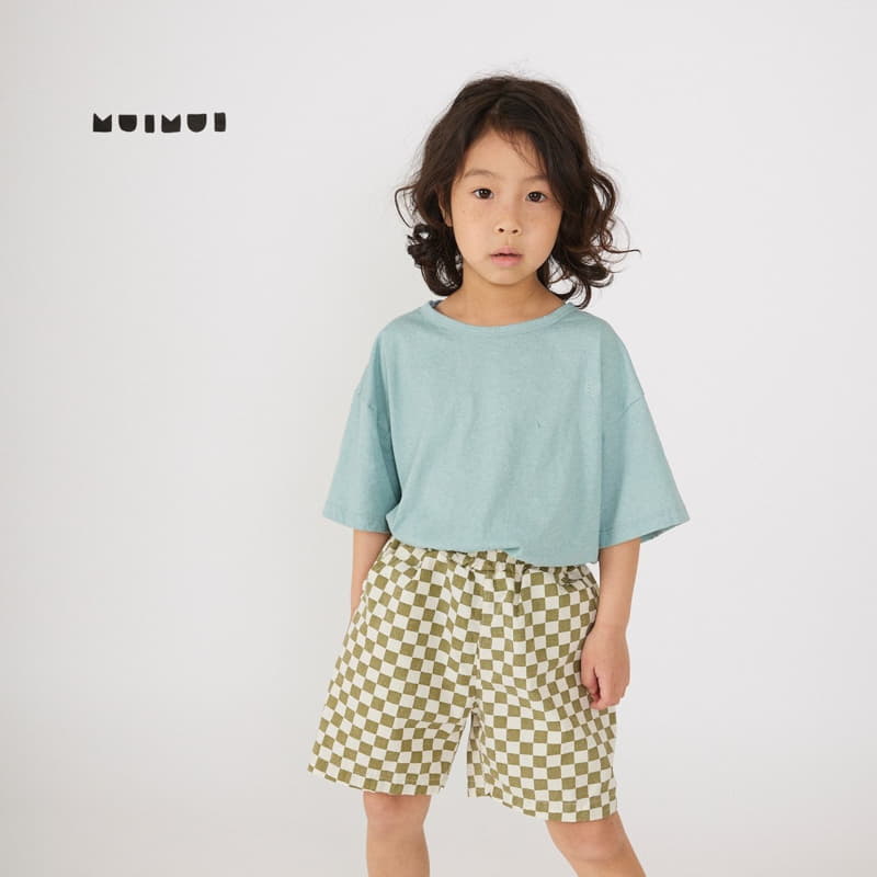 Mui Mui - Korean Children Fashion - #childofig - Dice Pigment Tee - 2