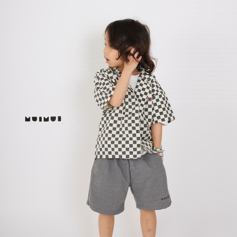 Mui Mui - Korean Children Fashion - #childrensboutique - Checker Shirt - 2