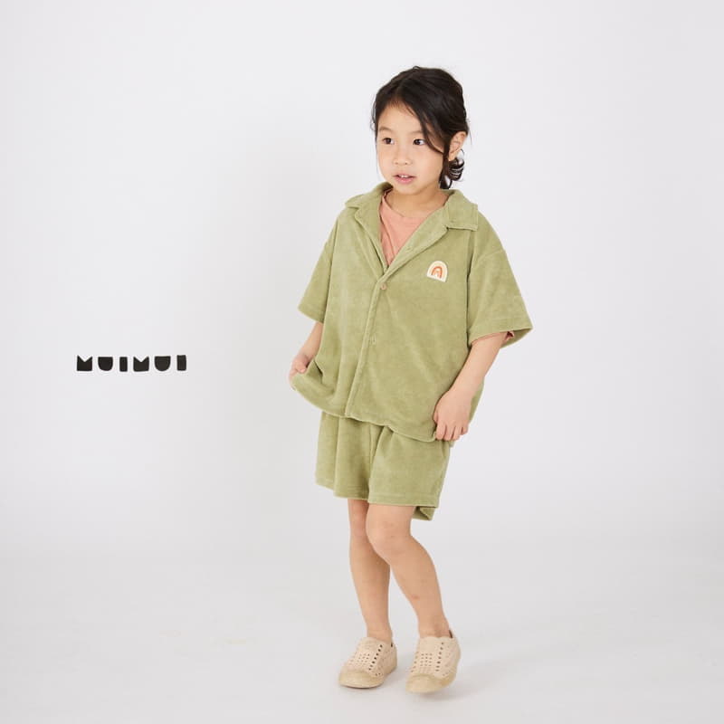 Mui Mui - Korean Children Fashion - #childrensboutique - Terry Summer Pants - 6