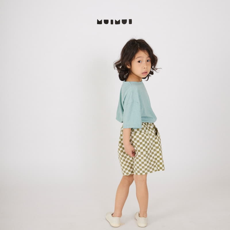 Mui Mui - Korean Children Fashion - #childofig - Dice Pigment Tee - 4