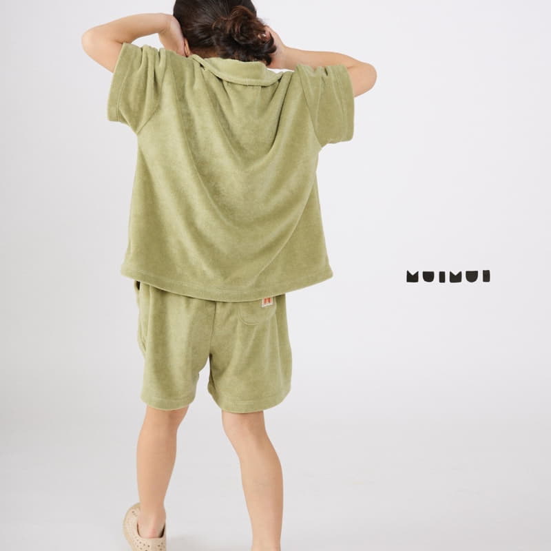 Mui Mui - Korean Children Fashion - #designkidswear - Terry Summer Pants - 7