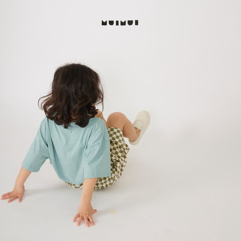 Mui Mui - Korean Children Fashion - #designkidswear - Dice Pigment Tee - 5