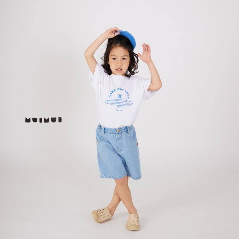 Mui Mui - Korean Children Fashion - #designkidswear - Chicago Light Blue Jeans - 2
