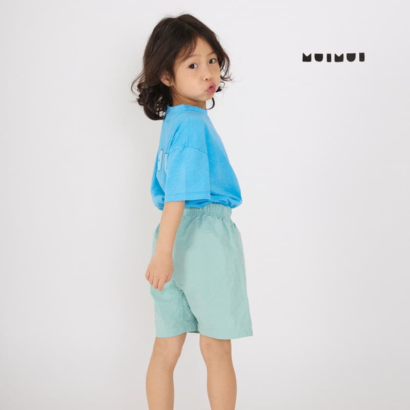 Mui Mui - Korean Children Fashion - #kidsshorts - Sand Wave Tee with Mom - 8