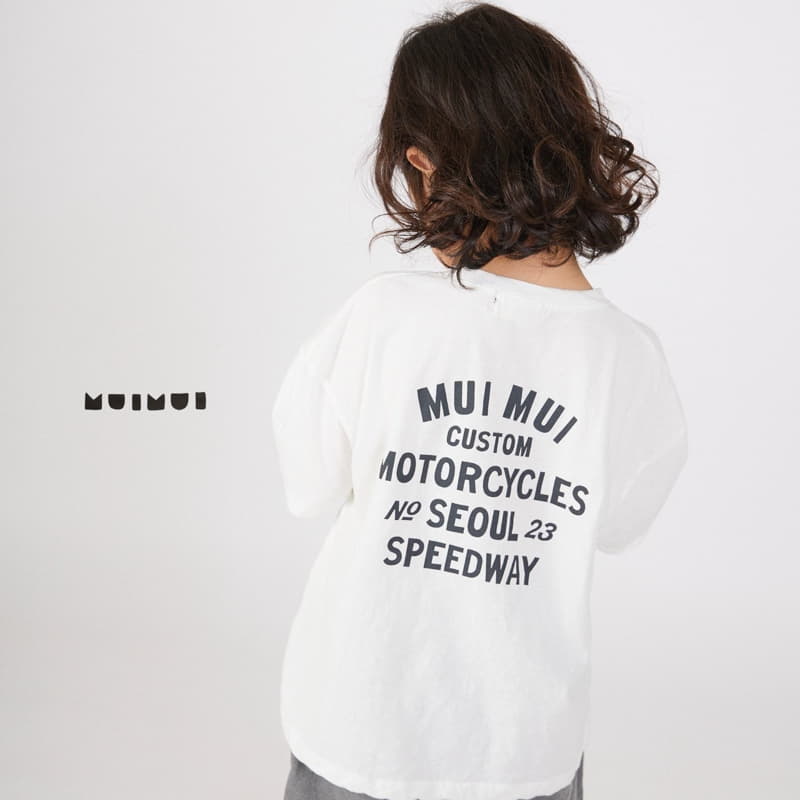 Mui Mui - Korean Children Fashion - #fashionkids - Bike Tee with Mom - 4