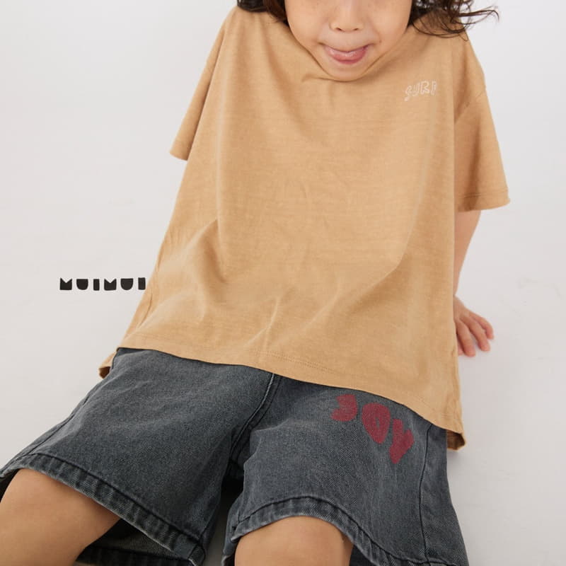 Mui Mui - Korean Children Fashion - #kidsshorts - Joy Washing Jeans - 3
