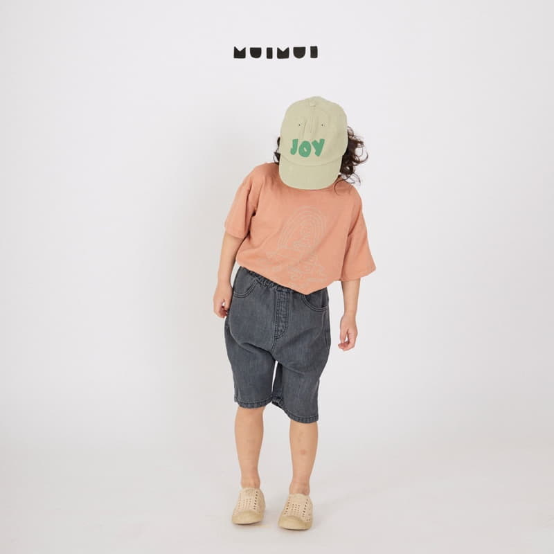 Mui Mui - Korean Children Fashion - #kidsshorts - Smile Surfer Tee - 7