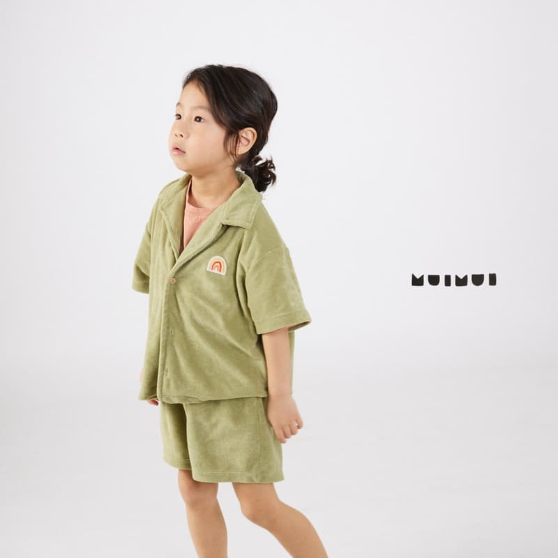 Mui Mui - Korean Children Fashion - #magicofchildhood - Rainbow Terry Summer Shirt - 2