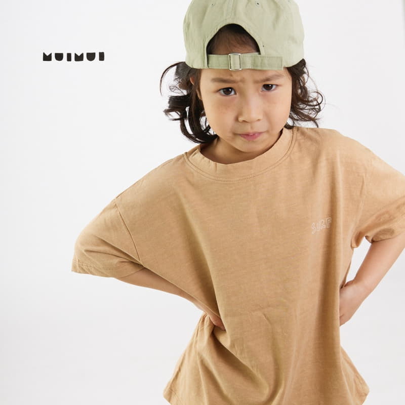 Mui Mui - Korean Children Fashion - #stylishchildhood - Sand Wave Tee with Mom - 2