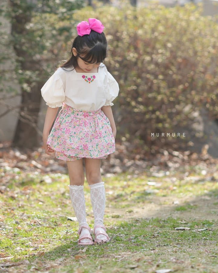 Murmure - Korean Children Fashion - #toddlerclothing - Jenny Skirt Pants - 7
