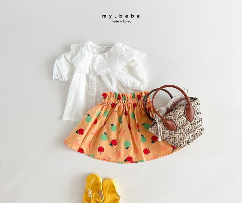 My Bebe - Korean Children Fashion - #Kfashion4kids - Paint Skirt - 5