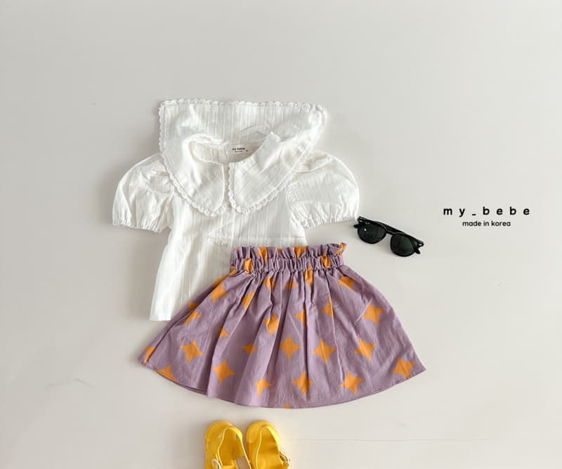 My Bebe - Korean Children Fashion - #childofig - Paint Skirt - 10