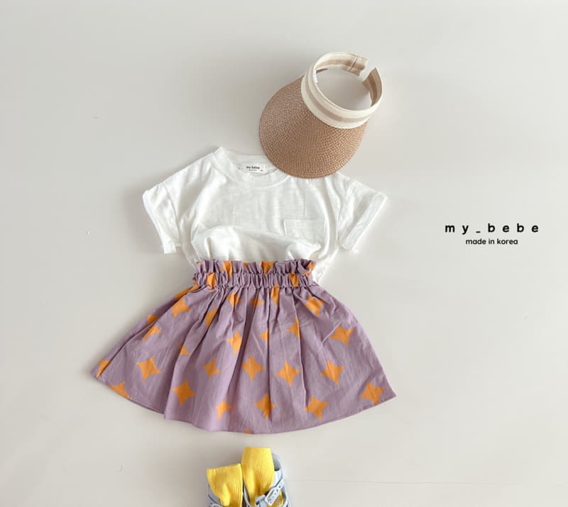 My Bebe - Korean Children Fashion - #childofig - Paint Skirt - 11