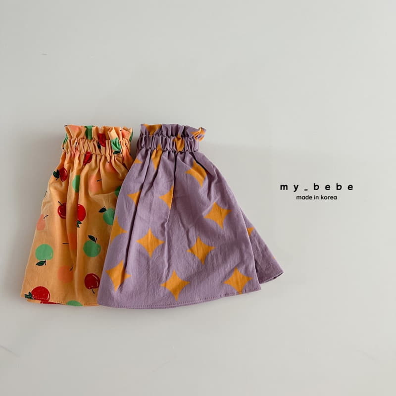 My Bebe - Korean Children Fashion - #kidsstore - Paint Skirt - 3