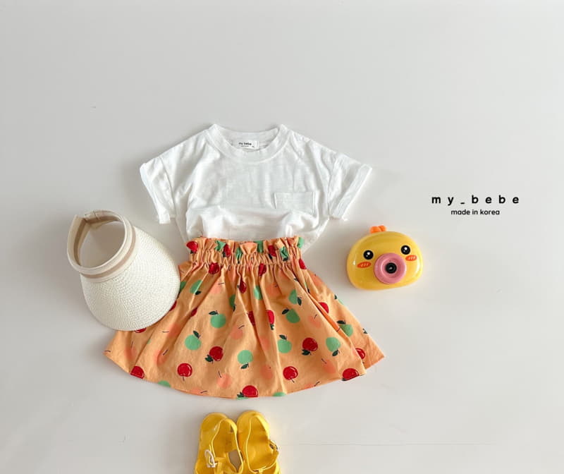 My Bebe - Korean Children Fashion - #magicofchildhood - Paint Skirt - 7