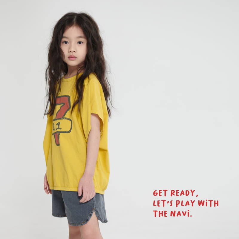 Navi - Korean Children Fashion - #designkidswear - Round Jeans - 3