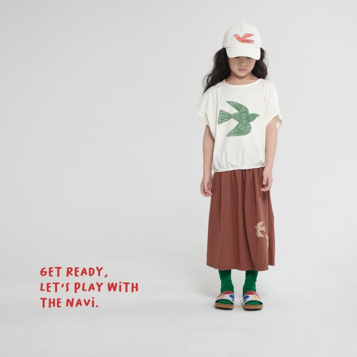 Navi - Korean Children Fashion - #fashionkids - Bird Tee - 7