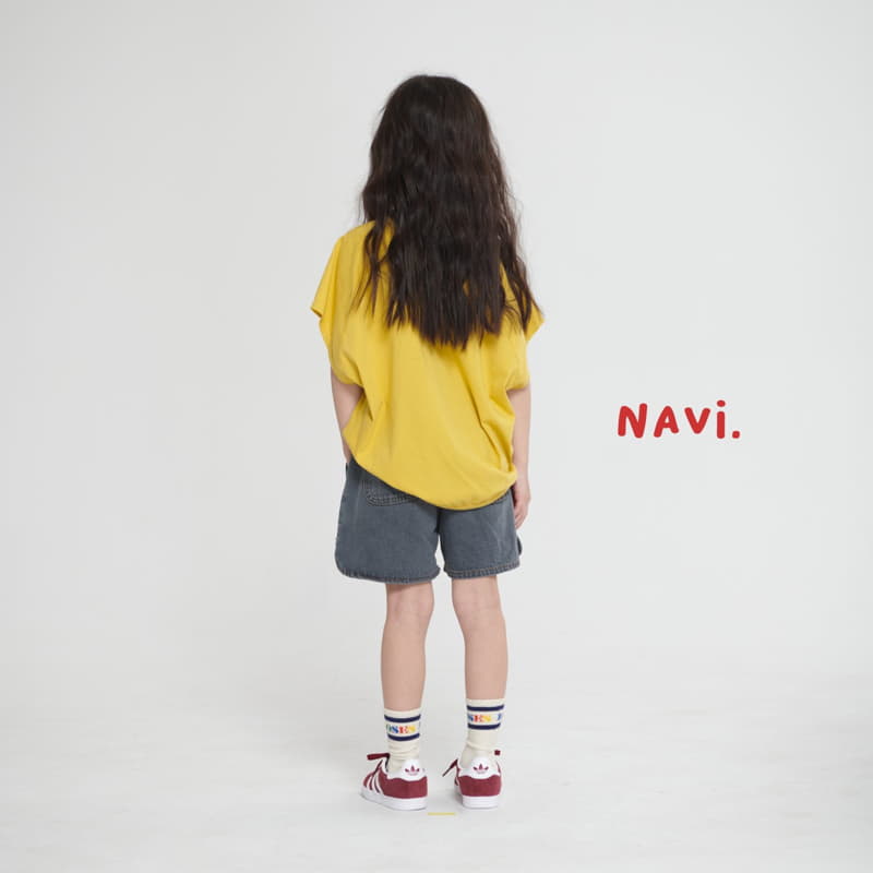Navi - Korean Children Fashion - #fashionkids - Round Jeans - 5