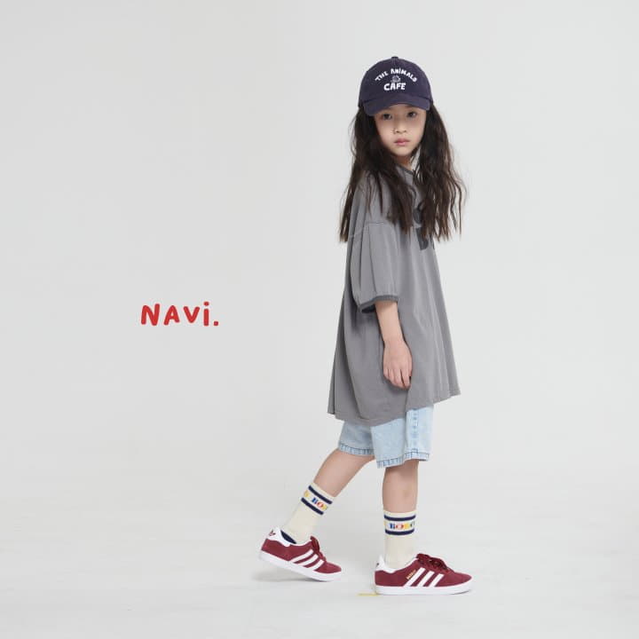 Navi - Korean Children Fashion - #kidsshorts - Snow Denim Jeans - 11
