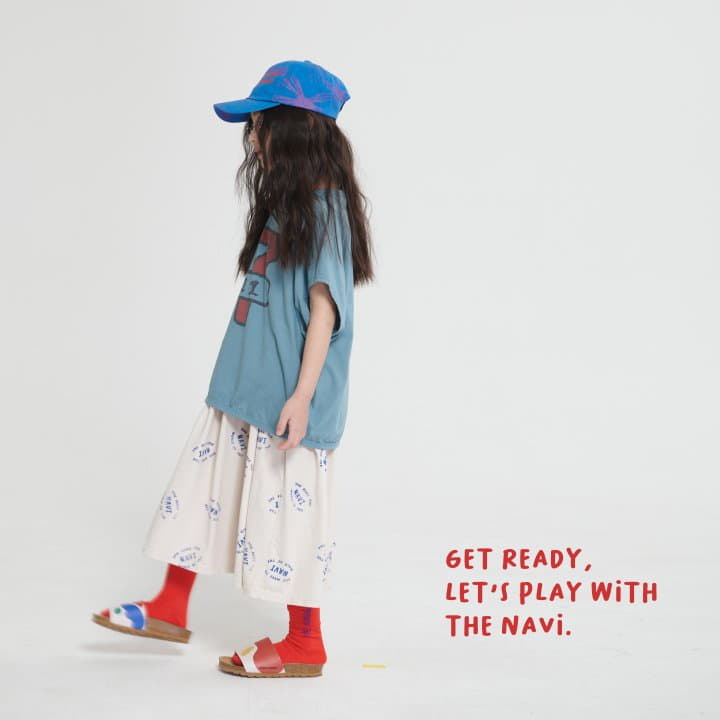 Navi - Korean Children Fashion - #kidsshorts - Seven Tee - 4