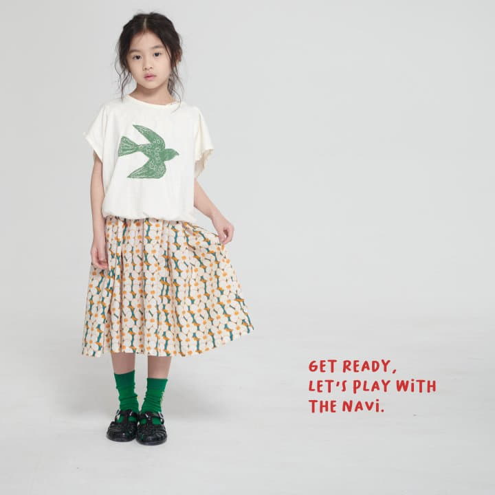 Navi - Korean Children Fashion - #littlefashionista - Bird Tee - 12