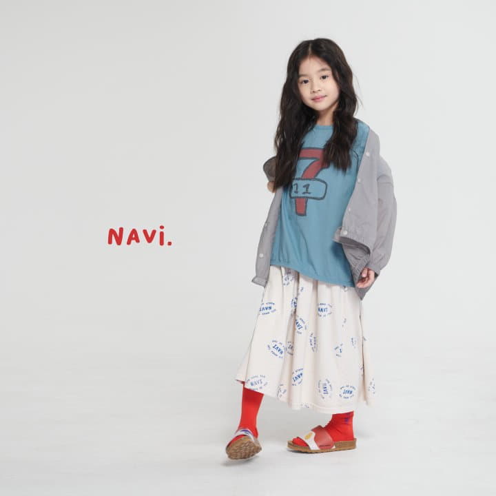 Navi - Korean Children Fashion - #magicofchildhood - Seven Tee - 8