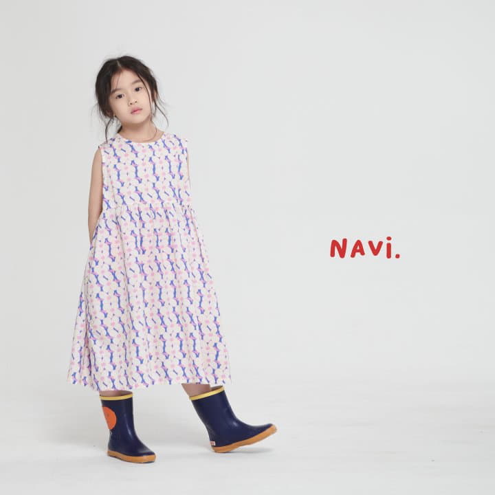 Navi - Korean Children Fashion - #magicofchildhood - Flower One-piece - 3