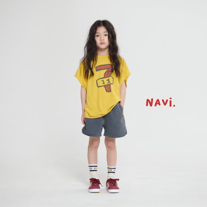 Navi - Korean Children Fashion - #prettylittlegirls - Seven Tee - 10
