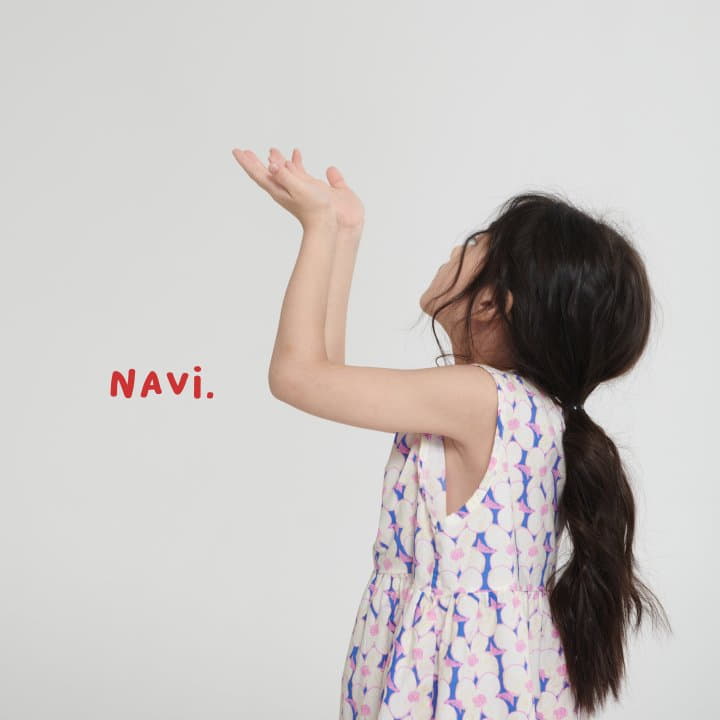 Navi - Korean Children Fashion - #todddlerfashion - Flower One-piece - 6