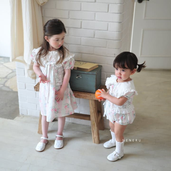 Neneru - Korean Baby Fashion - #babyboutiqueclothing - Bebe Elegance Bodysuit - 3