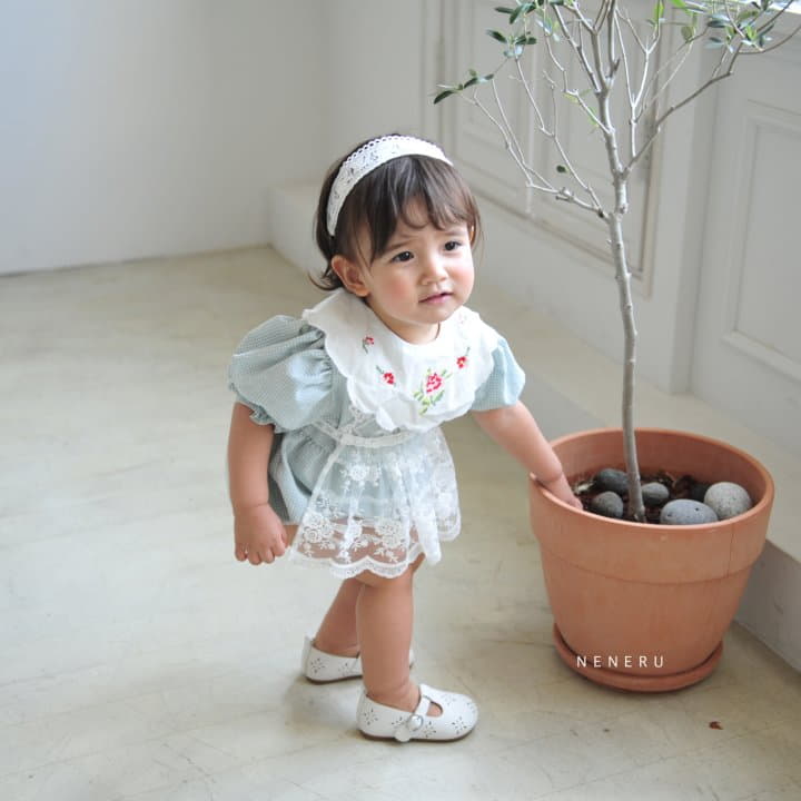Neneru - Korean Baby Fashion - #babyboutiqueclothing - Bebe Morning Gloary Bodysuit - 2