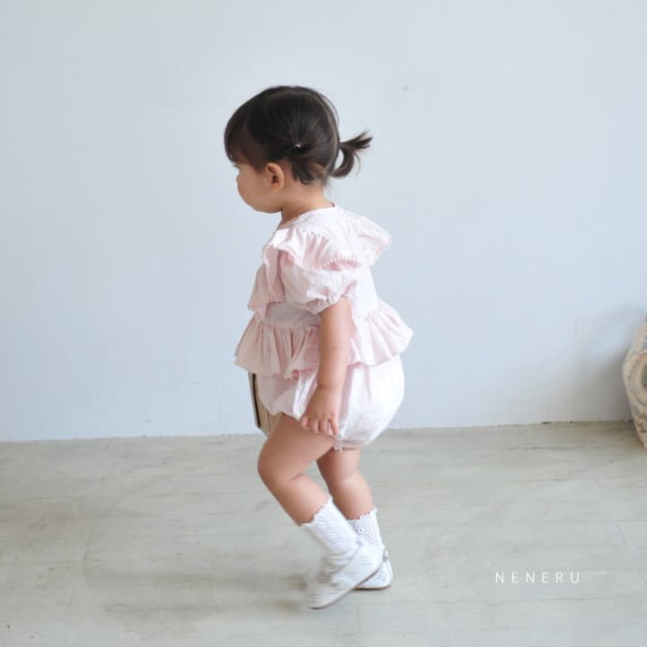 Neneru - Korean Baby Fashion - #babyfashion - Bebe Monshell Bodysuit - 2