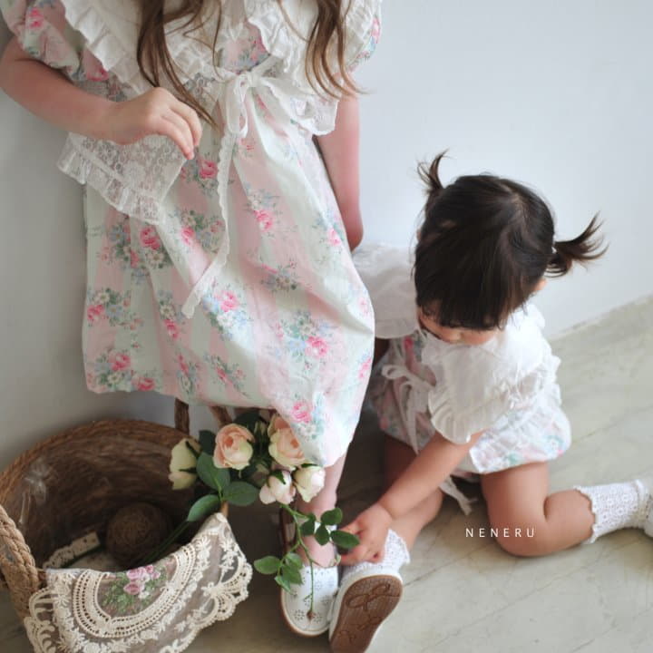 Neneru - Korean Baby Fashion - #babyfever - Bebe Elegance Bodysuit - 6