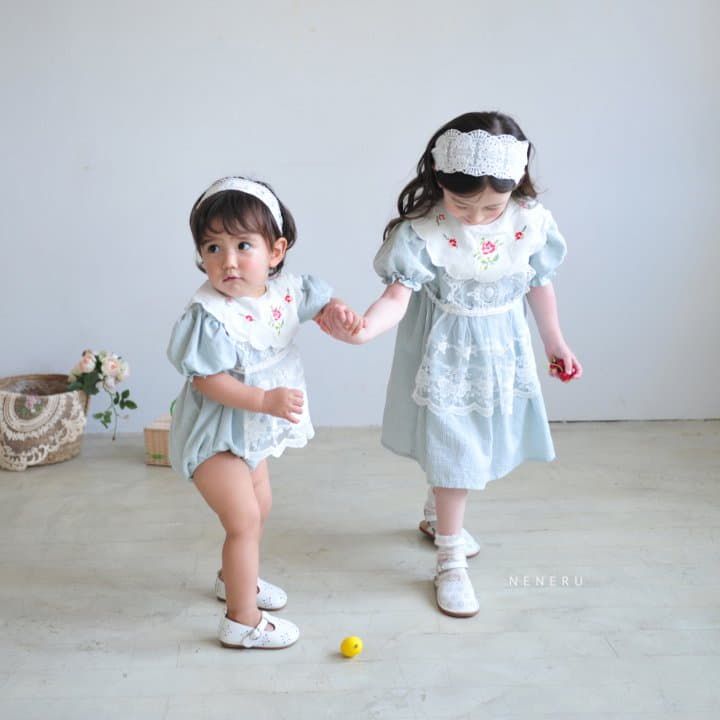 Neneru - Korean Baby Fashion - #babyfever - Bebe Morning Gloary Bodysuit - 5