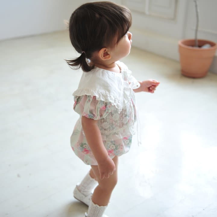 Neneru - Korean Baby Fashion - #babygirlfashion - Bebe Elegance Bodysuit - 7