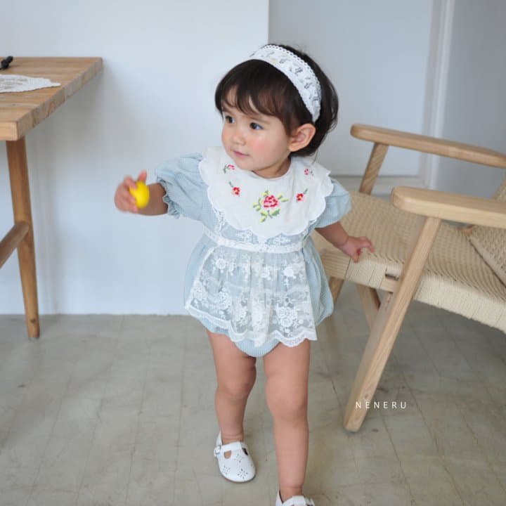 Neneru - Korean Baby Fashion - #babylifestyle - Bebe Morning Gloary Bodysuit - 7
