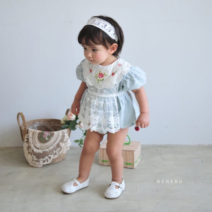Neneru - Korean Baby Fashion - #babyoninstagram - Bebe Morning Gloary Bodysuit - 8