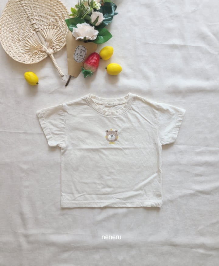 Neneru - Korean Baby Fashion - #babyootd - Bebe Cheek bear Tee - 7