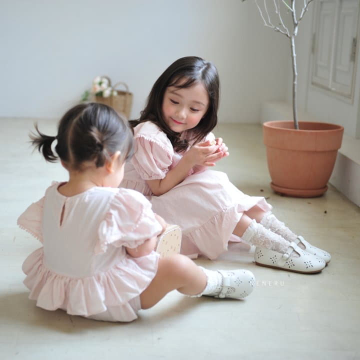 Neneru - Korean Baby Fashion - #babyootd - Bebe Monshell Bodysuit - 7