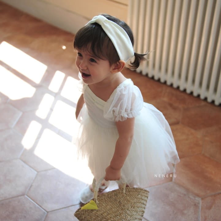 Neneru - Korean Baby Fashion - #babyoutfit - Bebe Ballet Bodysuit Leggings Hairband Set - 10